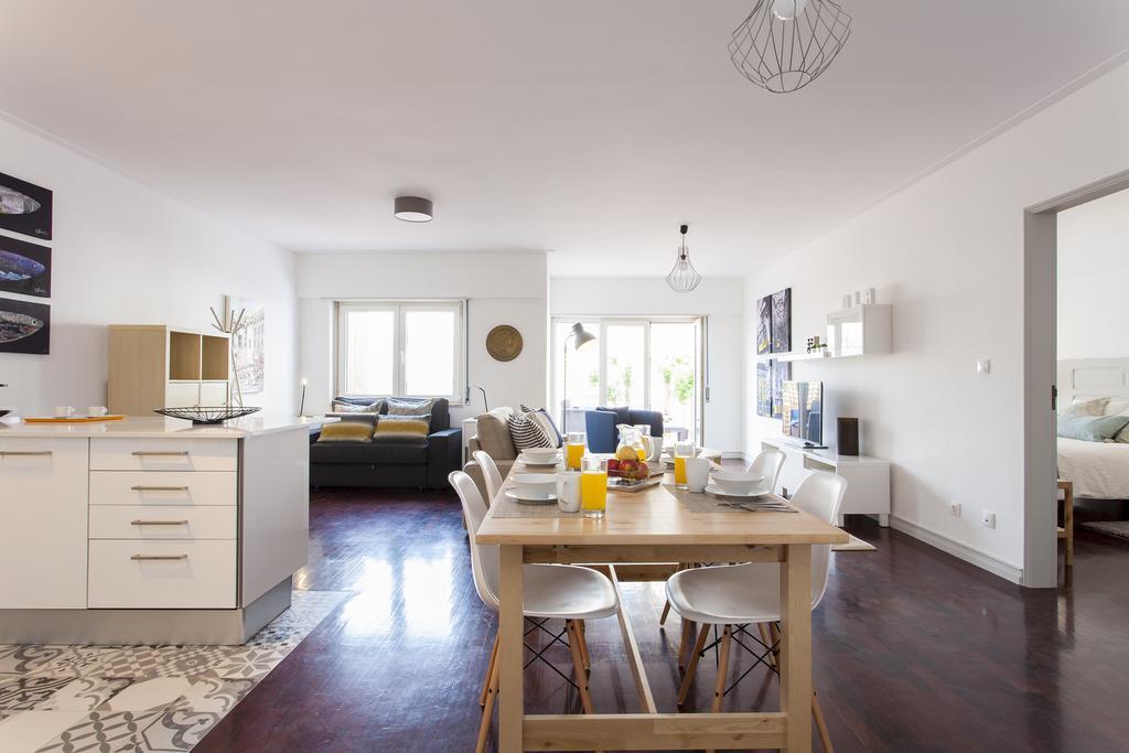 Joivy Superb 1-Bed Apt With Workspace And Terrace, Close To Avenida Da Liberdade Lisboa Exteriér fotografie